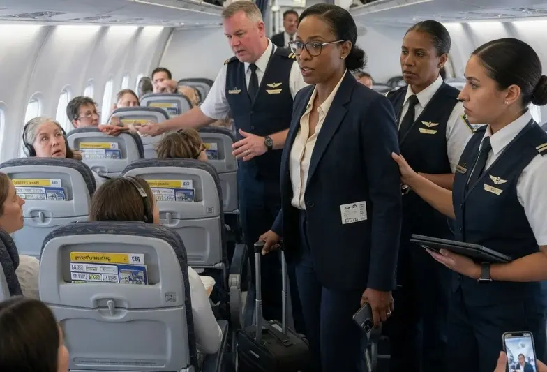When a smirking manager blocked Olivia from boarding the private jet, the crowd waited for her to be humiliated. Instead of causing a scene, she calmly asked, “Are you absolutely certain you want to say that?” Five minutes later, those arrogant employees lost their careers forever.