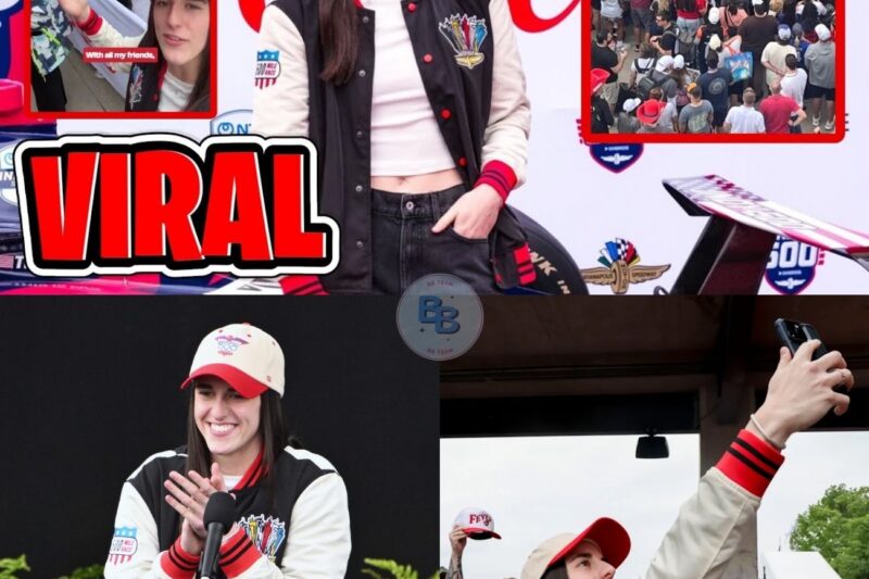 Caitlin Clark Stuns Racing World by Shutting Down Indy 500 as Thousands of Swarming Fans Create Presidential Level Security Scene