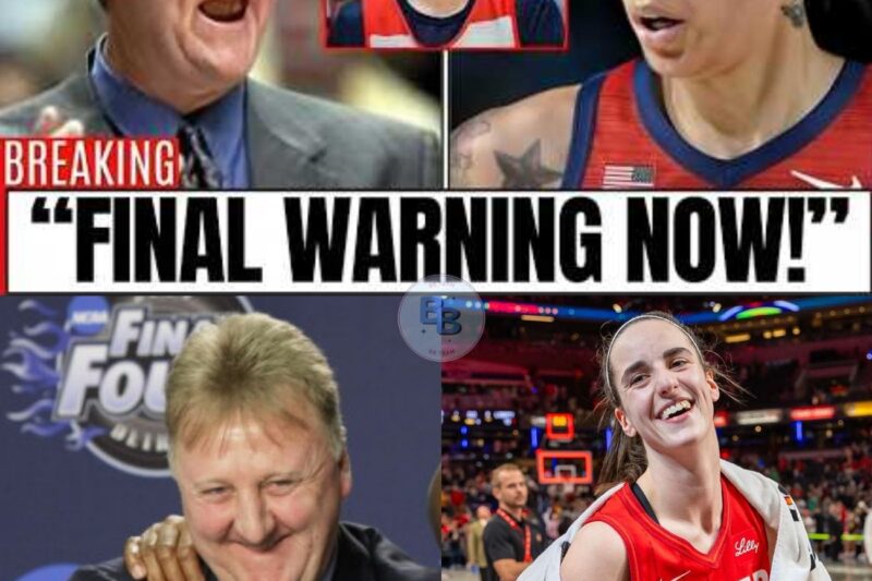 Legendary Silence Broken: Larry Bird Lashes Out Over Treatment of WNBA Rising Star