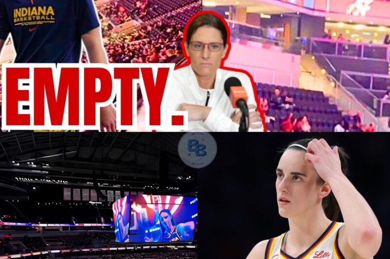 Caitlin Clark Fans BOYCOTT? 3,000+ Empty Seats as Fever Scrambles to Hide The Truth!