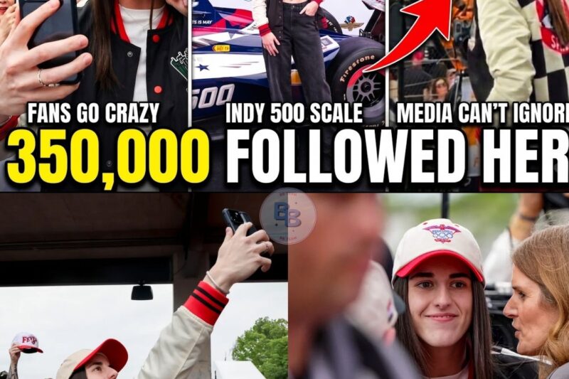 Caitlin Clark Conquers the Indy 500: A Cultural Takeover That Leaves the WNBA Establishment Scrambling