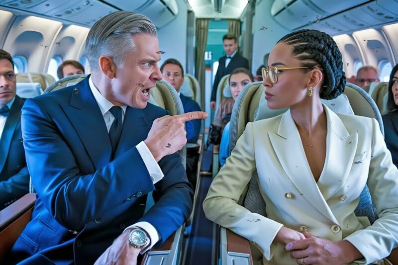 Racist Passenger Refuses Takeoff — Learns the Black Woman Beside Him Runs the Aviation Board…
