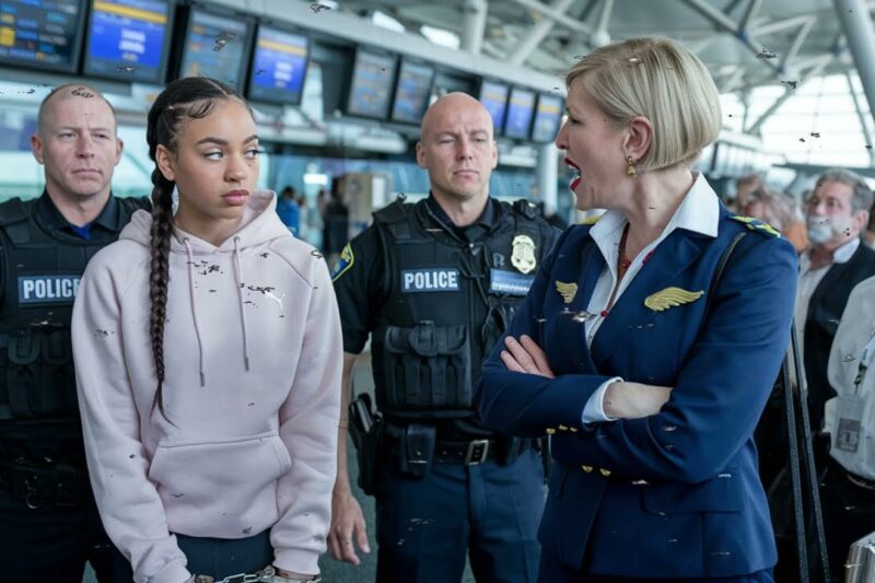 Flight Attendant Calls Cop On Black Girl–Speechless When Her Dad, The Airline CEO, Arrives…