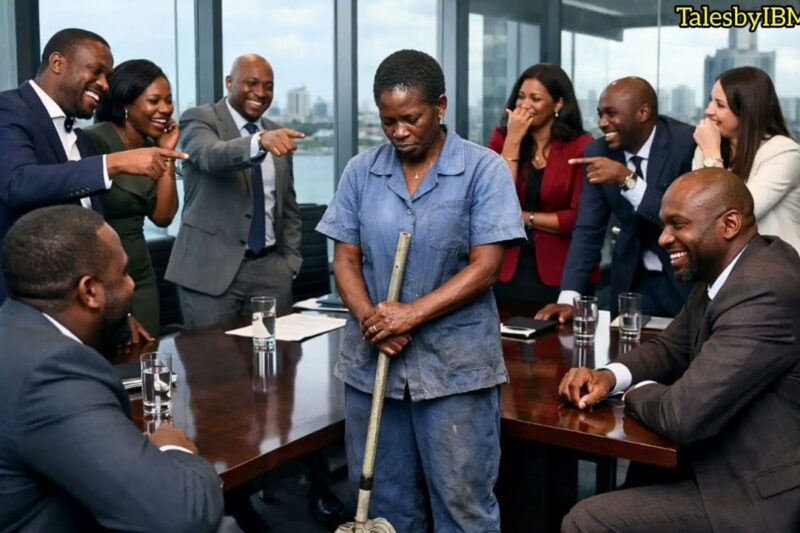 They Mocked the Poor Cleaner—Until the CEO Revealed Who She Is