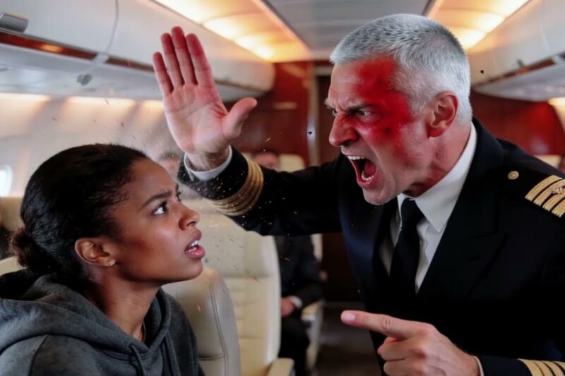 Pilot Slaps Black Girl in First Class — Unaware She Owns the Entire Airline