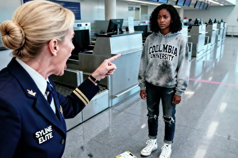 Flight Attendant Rips Up Black Girl’s Ticket — Moments Later, Her Dad FIRES Her Live