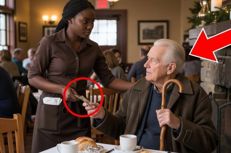 Waitress Spent Her Last $10 Helping A CEO—Next Day, 50 Millionaires Brought Something Life Changing