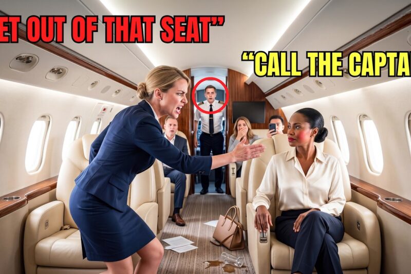 Crew Slapped Black Woman on Her Own Jet — Next, Face Drained When Pilot Said “That’s Our Owner”