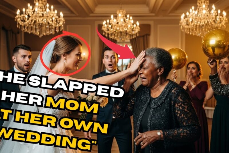“She Slapped Her Black Mother At Her Wedding… What Happened Next Will Break You “