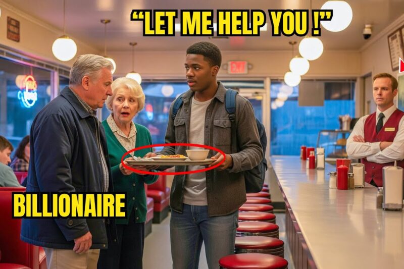 Black Boy Gave Up His Meal for an Elderly Couple — Next Day, a CEO Was Waiting at His Door