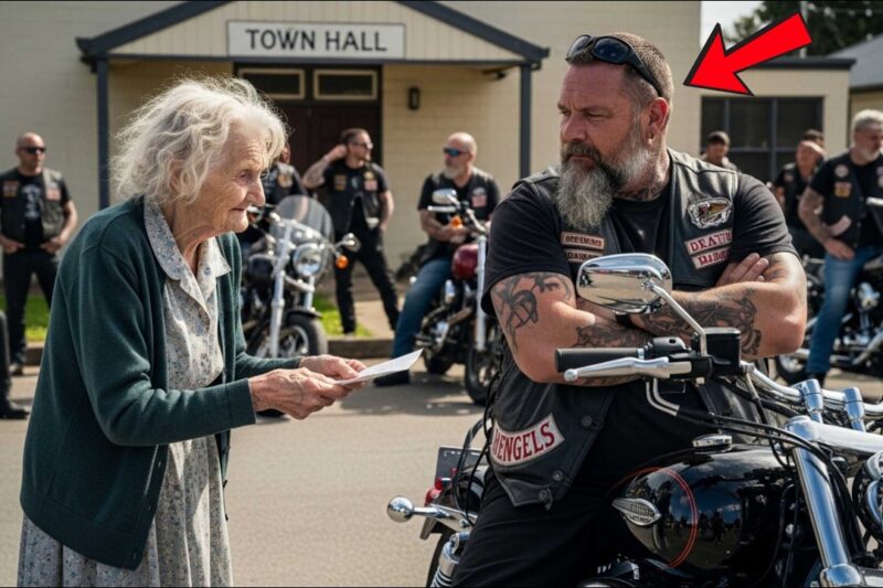 Frail 84-Year-Old Woman Handed Bikers a Letter: “Read It After I’m Gone” — Then?