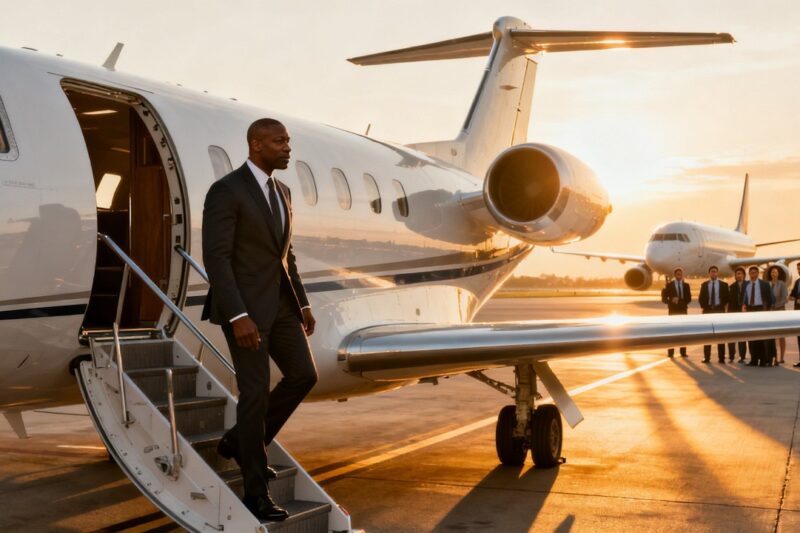 Airline Refused to Board Black CEO— He Landed in a Private Jet Before Them