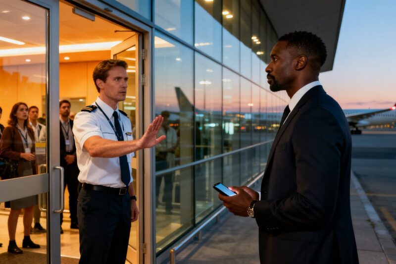 They Told Black Passenger to Wait Outside — Minutes Later, He Cancelled the Airline’s $120M Contra