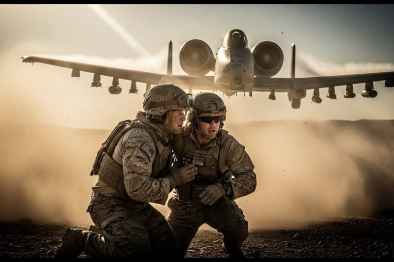 The SEALs Said No One Could Fly That Low — Then a Female Major in an A-10 Proved Them Wrong