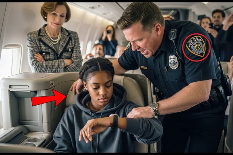 Cop Tries to Remove Black Teen from First Class, Her CEO Dad’s Call Cancels the Flight!
