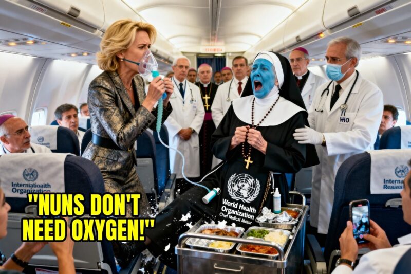 Karen Pulled Away a Nun’s Oxygen Mask Mid-Flight — Then Instant Karma Arrived