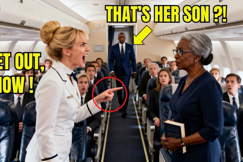 Attendant Removes Elderly Black Woman From First Class — Unaware She’s the Airline CEO’s Mother