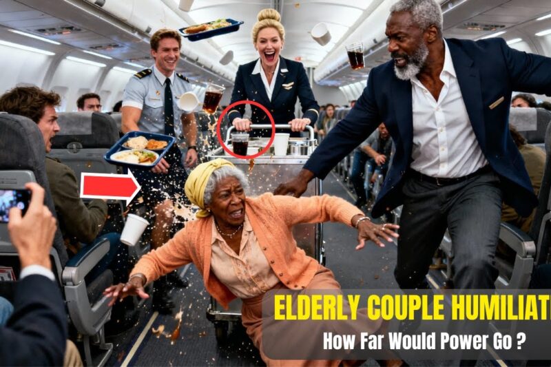 Flight Attendant Humiliates Elderly Black Couple — Then Their Son Billionaire Walks In