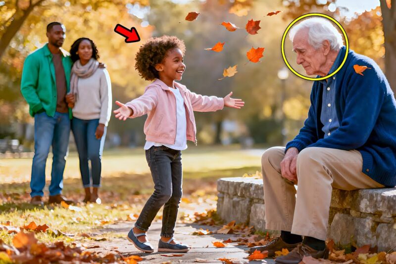 A Little Girl Sees a Sad ELDER Man in the Park, She Walks Up to Him and Makes a Surprising Request