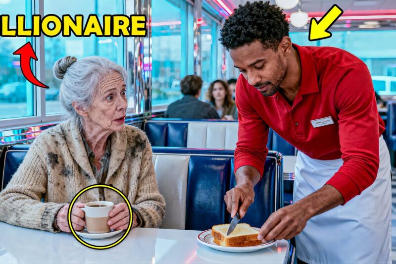 A Kind Waiter Helped a Poor Old Woman Every Morning, Not Knowing She Was Actually a CEO