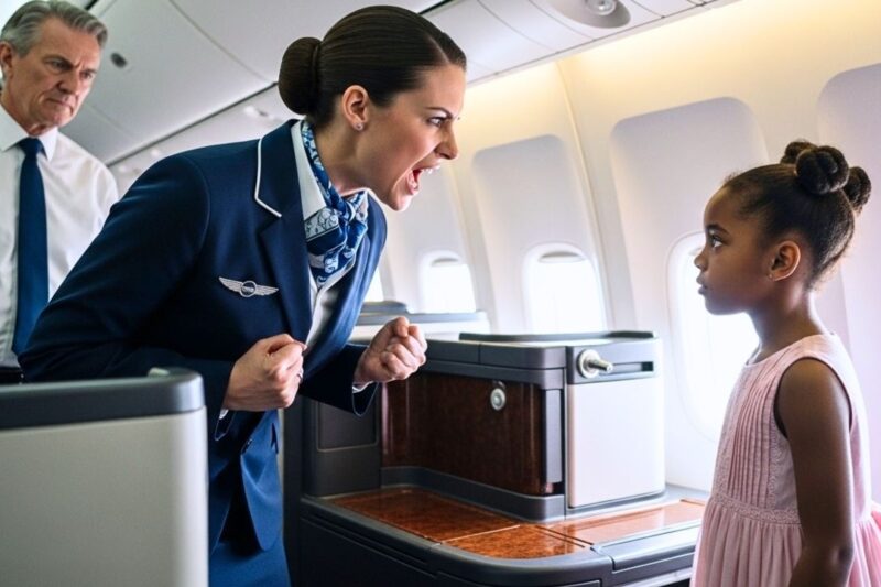 Flight Attendant Humiliates Black Child on Plane — Then a $1 Billion Scandal Explodes…