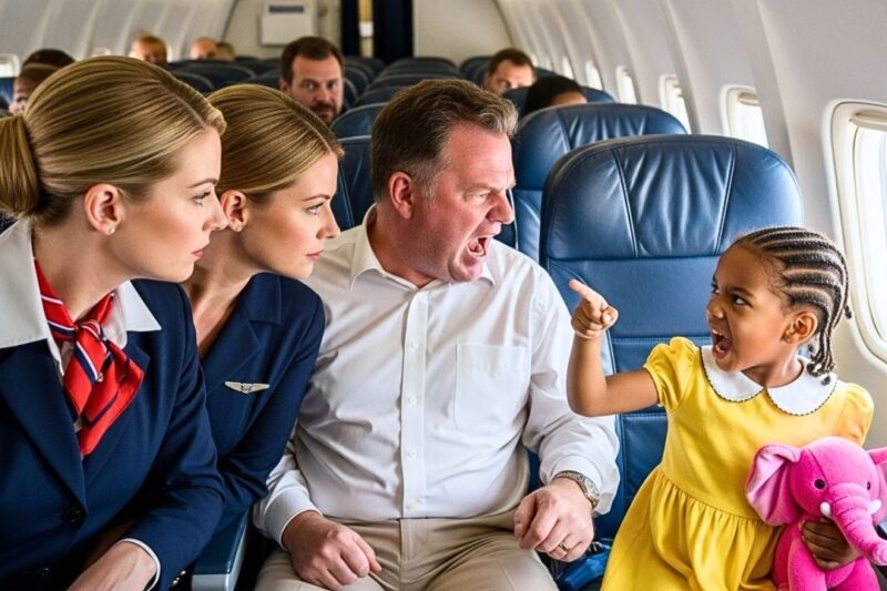 Passenger Humiliates Black Girl on Flight — Then the Crew Discovers Her Powerful Identity