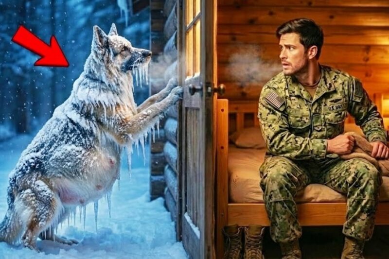 An Active-Duty Navy SEAL Rescued a Frozen Pregnant Dog — Then Everything Changed Forever