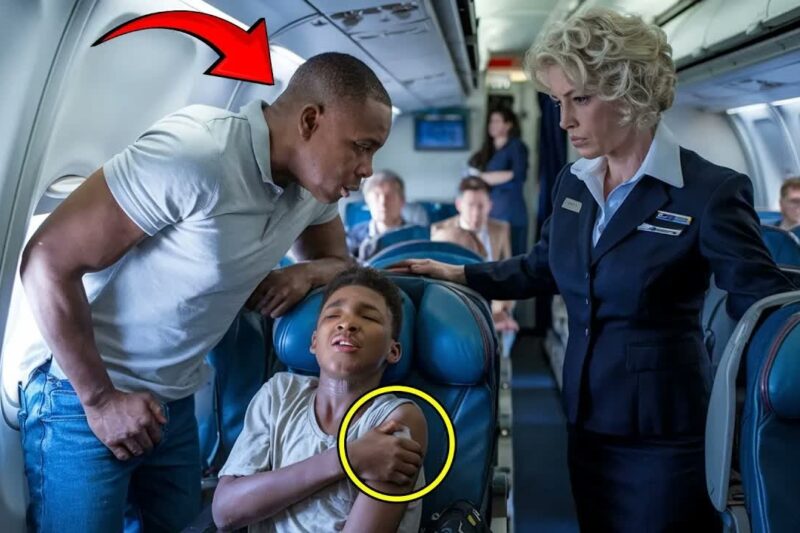 A Sick Black Boy Was Left Without Water During the Flight — Until One Text Changed Everything