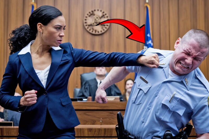 Cop Slapped a Black MP in Court — But Within Seconds, She Knocked Him Out Cold