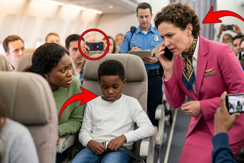 Flight Attendant Calls Police on 9-Year-Old Black Passenger — His Record Reveals Horrifying Facts