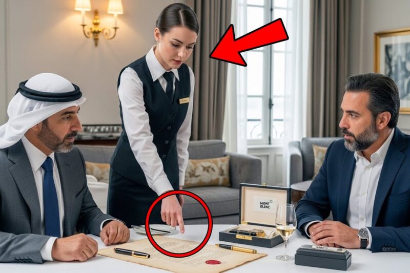 “This Is A Fake, ” Waitress Answers In Perfect Arabic — Saved Billionaire Sheikh From $200M Scam