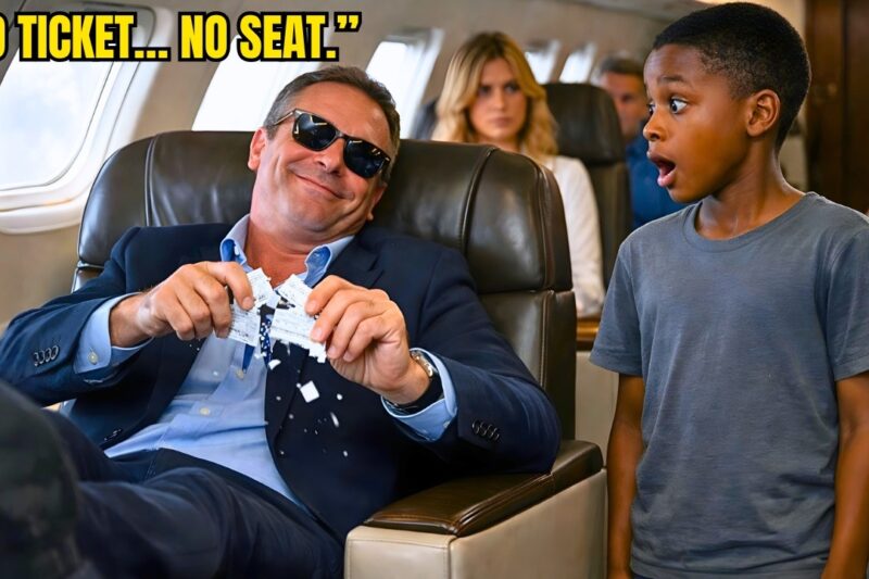 Black kid’s first-class seat taken—Then his billionaire father stops flight