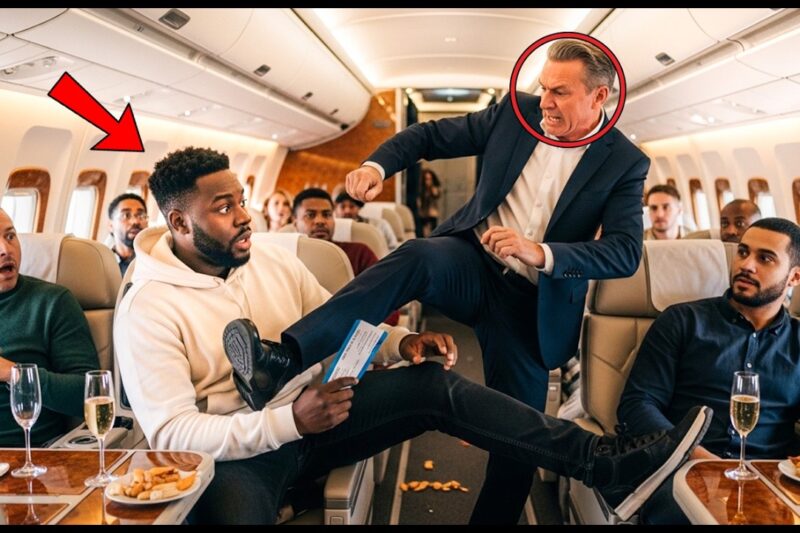 Executive Tries to Upgrade Himself by Removing Black Passenger — THEN, Stock Plummets Overnight