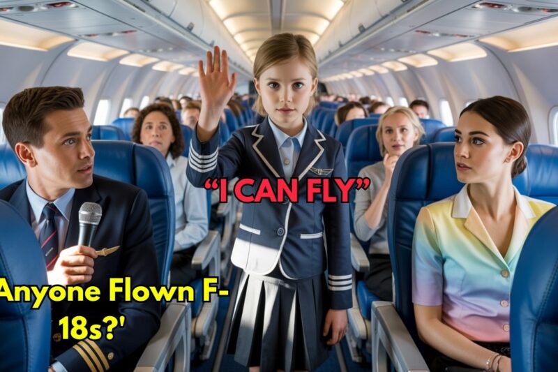 “‘Anyone Flown F-18s?’ the Captain Cried — Until an 11-Year-Old Raised Her Hand”