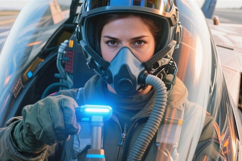 No One Realized She Was an Ace Combat Pilot—Until an Emergency Put Her in the F-22 Raptor’s Cockpit