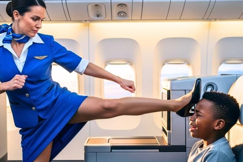 Flight Attendant’s Shocking Treatment of a Black Child Sparked Chaos Mid-Flight