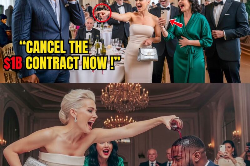 Billionaire’s Wife Poured Wine on the Black CEO — Seconds Later, Her Family Lost a $1B Deal!