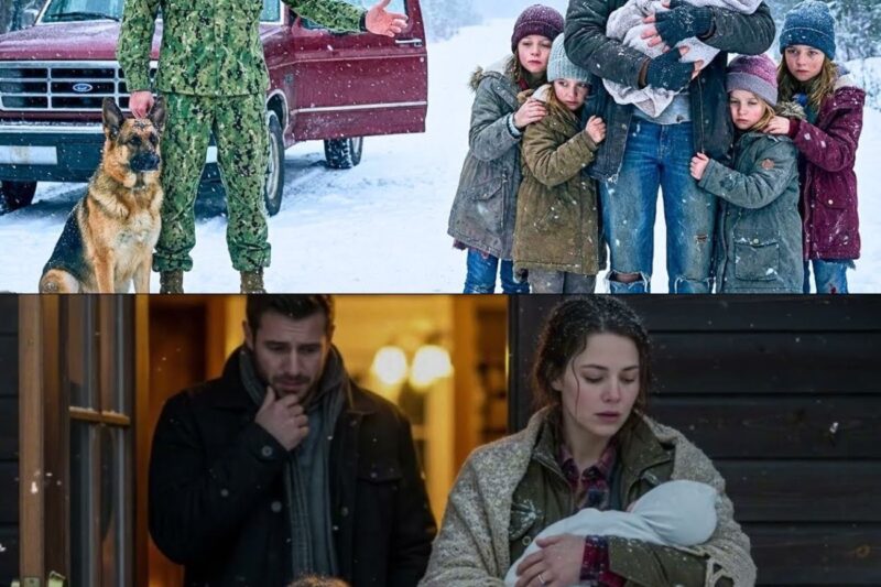 “Come With Me…” the Ex-Navy SEAL Said — After Seeing the Widow and Her Family in the Blizzard 