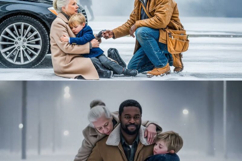 Black Man Saved a White Grandma and Child From a Blizzard — Days Later, His Life Changed Forever 