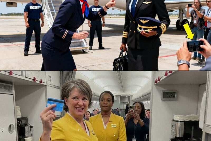 Attendant Rips Badge Off Black Pilot Before 142 Passengers — Unaware She Can Ground Every Flight 