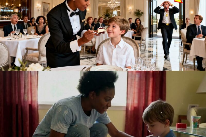 CEO Spends $80K on 6 Therapists for Autistic Son — Cries as Black Waitress Does What All 6 Failed 