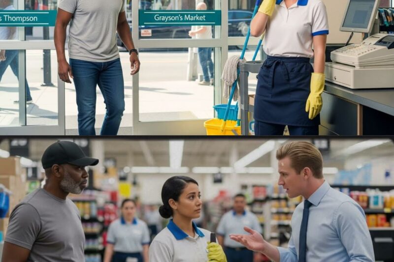 Undercover Black CEO Walks Into His Store, Finds the Janitor Crying — And the Truth Is Worse 