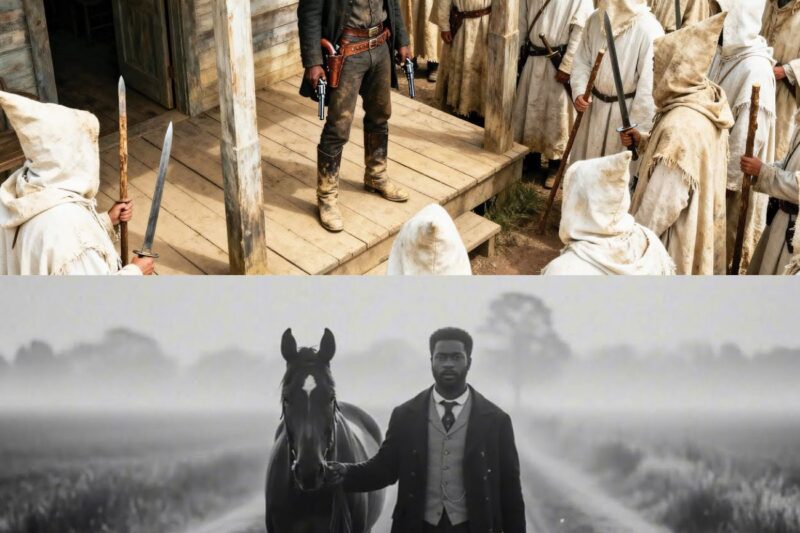 500 KKK Surrounded the Black Man  Unaware He Was the Most Feared Gunslinger in the South 