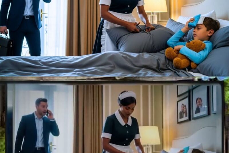 NO DOCTOR COULD CURE THE BILLIONAIRE’S SON — UNTIL THE MAID DISCOVERED SOMETHING TERRIFYING 