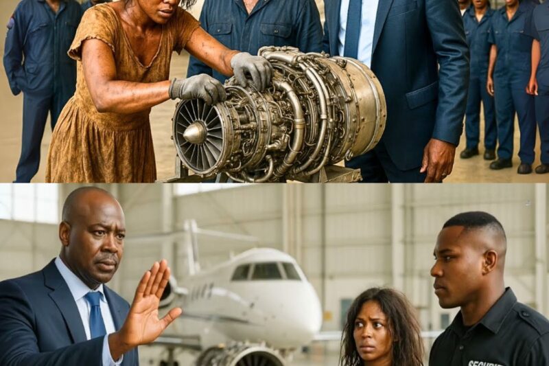 “If You Permit, I Will Fix It”, No One Could Fix Billionaire’s Jet Engine Until A Homeless Girl Did 