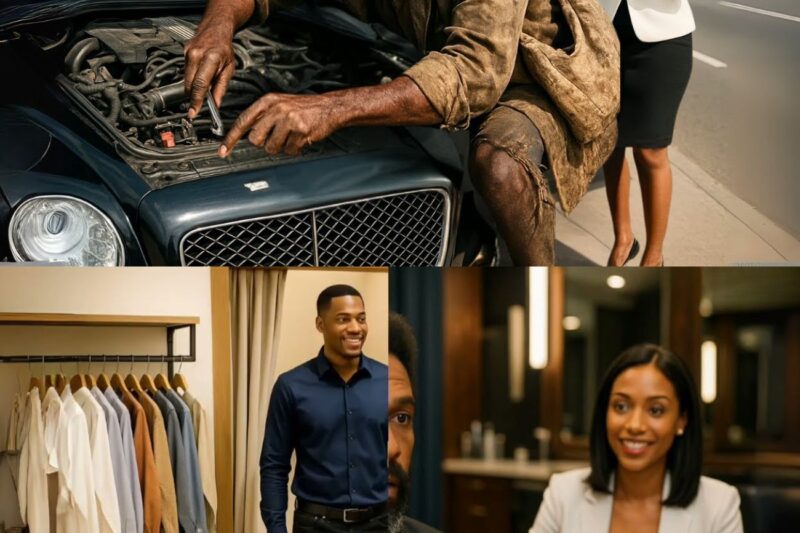 A Kind Homeless Man Helped A Woman With A Broken Car, Unaware She’s A Billionaire 