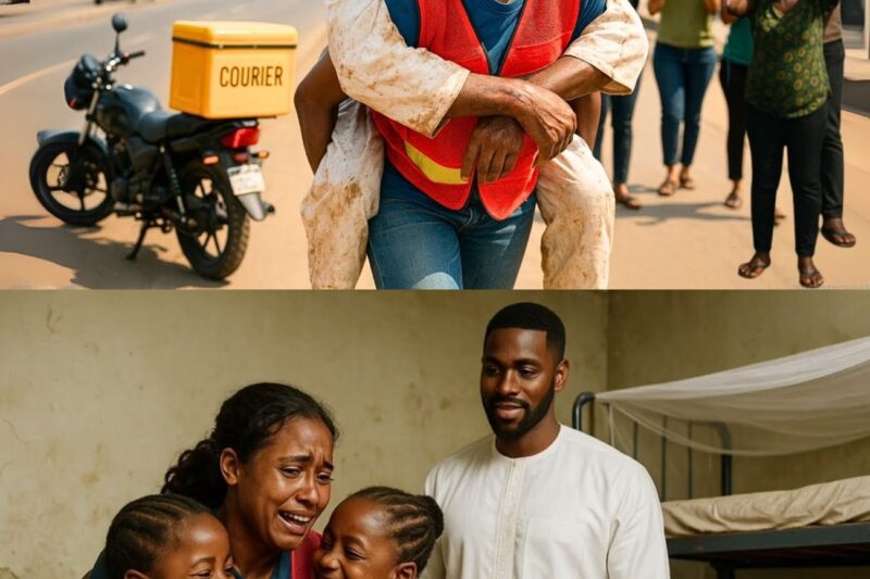 Poor Delivery Girl Gave Up Her Job To Save A Dying Old Man, Unaware He’s Billionaire’s Father