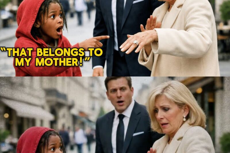 “My Mother Has This Ring,” Little Black Beggar Girl Said to the Rich Lady — What Follows Is Shocking