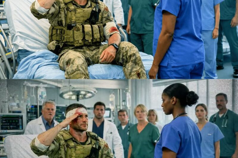 Doctors Laughed at the “New Black Nurse” — Until a Wounded SEAL Commander Saluted Her