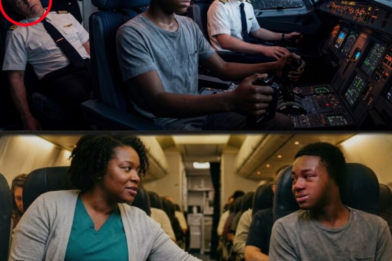 Captain Had Heart Attack, Jet Shaking — Poor Black Boy Took Pilot Seat… Changed Everything 